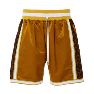 Pantalones cortos de malla de golf elásticos de 4 vías de alta calidad personalizados para hombres, peso ligero 86% nailon 14% Spandex, pantalones cortos para correr Cargo - Product Image 6