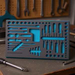 Hazet 2-Component Soft Foam Insert for 163-53/75 <b>Tool</b> <b>Cases</b> Product - Product Image 3