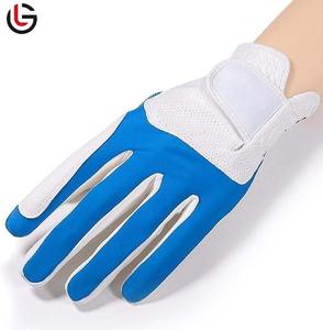 Hot Sale Cabretta Leather Golf <b>Gloves</b> Genuine Sheepskin Soft Comfortable Custom Hand Wear for <b>Men</b> Women for Outdoor Sports - Product Image 1