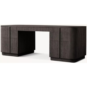 Bureau moderne de luxe en bois à 7 tiroirs, durable, avec taille et couleur personnalisables pour le mobilier de bureau à domicile - Product Image 2