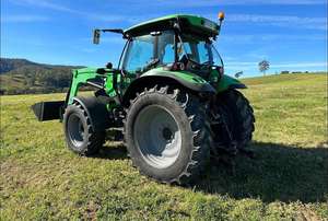 Tractor Agrícola Usado DEUTZ FAHR 5130 4WD de 2017 con Motor de 80HP y Caja de Cambios de 140HP para Uso Agrícola - Product Image 3