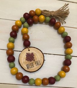 Boho พวงมาลัยทำด้วยมือทำจากเรซินพร้อมลูกปัดตกแต่งสำหรับงานแต่งงานของตกแต่งบ้านพวงมาลัยงานอีเวนต์และการออกแบบตกแต่งภายในที่หรูหรา - Product Image 5