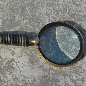 United Trade World Vintage Horn Magnifier Organic Material Eco-Friendly Handheld Magnify Device for Clear Vision <b>Objects</b> <b>Art</b> - Product Image 2