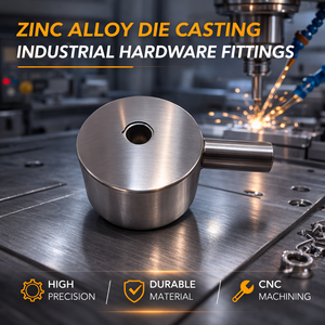 Herrajes Industriales de Aleación de Zinc Fundidos a Presión, Certificación ISO 9001, Tamaño/Color/Acabado de Superficie Personalizables - Product Image 3