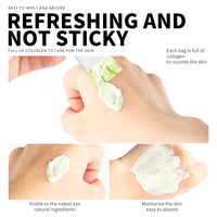 Masque facial portable purifiant et hydratant à l'argile de concombre pour le contrôle du sébum, traitement de l'acné et élimination des points noirs – Format voyage