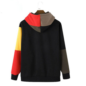 เสื้อฮู้ดดี้ผู้ชายดีไซน์ใหม่ ทรงปกติ สวมหัว พิมพ์โลโก้ได้ ผ้าฝ้าย 100% เนื้อนุ่ม ขายส่ง ราคาถูก ขายดี - Product Image 2