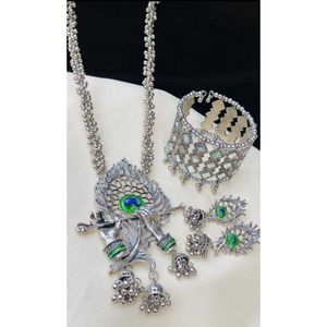 Ensemble de bijoux Ox Kanha avec bracelet miroir - Product Image 2