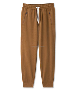 กางเกงวอร์มผู้ชายไซส์ XL, ผ้าฝ้ายระบายอากาศ/โพลีเอสเตอร์ปักลายผ้าลูกฟูก - Product Image 4