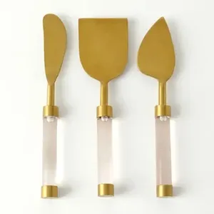 Ensemble de fromage de haute qualité en acier inoxydable avec finition émaillée parfait pour les ustensiles de cuisine de restaurant et les repas élégants - Product Image 4