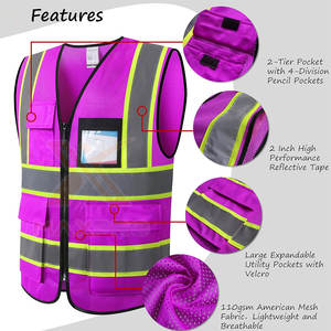 Service OEM : Concevez votre propre gilet de sécurité réfléchissant de haute qualité - Product Image 3