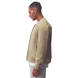 Veste bomber d'hiver pour homme, vente en gros, design de créateur, coupe-vent décontracté, doublure en polaire légère, streetwear, vestes pour homme - Product Image 6