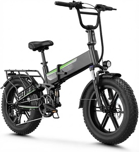 Bicicletta Elettrica Pieghevole F3 Max per Adulti, Sospensione Completa, Pneumatici Fat da 20 Pollici |   Motore da 1800W di potenza massima, autonomia di 85 miglia, batteria da 864Wh - Product Image 1
