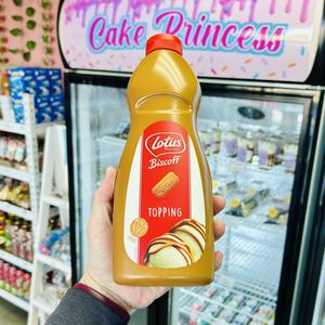 Wholesale Original Lotus Biscoff Topping Sauce 1kg Caramelized Biscuit Spread for Ice Cream Waffles Desserts Bakery Drinks - Product Image 5