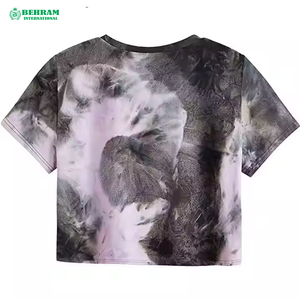 T-shirt Homme Personnalisé 100% Coton Coupe Ample Épaules Tombantes Col Rond Étendu Séchage Rapide Respirant Écologique - Product Image 2