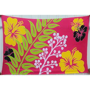 Pareos Hawaianos Pintados a Mano 100% Rayón de Alta Calidad, Ropa de Playa Personalizada al por Mayor, Cubierta para las Islas del Pacífico Asiático HPMU011-03-180 - Product Image 1
