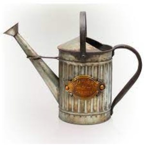 Cannes à eau en acier inoxydable couleur or avec poignée en bois au design unique, fournitures d'irrigation d'eau modernes et élégantes de grande taille - Product Image 4