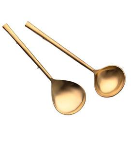 Gold Hammered Brass Cutlery <b>Set</b> Flatware Dinner Knife Fork Spoon Luxury Tableware <b>For</b> Hotels Dinning Wedding <b>Dinnerware</b> Cutlery - Product Image 4