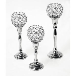 Set of 3 Round T-Light Votive Holders Premium Quality Mini <b>Small</b> Tabletop Ideal for Home Hotel Decor Elegant <b>Candle</b> Stands - Product Image 1
