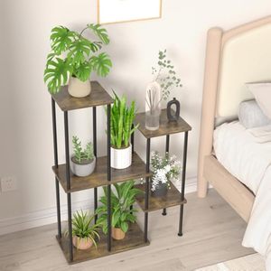 Chambre balcon salon décor à la maison 5 niveaux métal <span class=keywords><strong>plante</strong></span> support affichage intérieur coin <span class=keywords><strong>plante</strong></span> support métal fleur support - Product Image 4