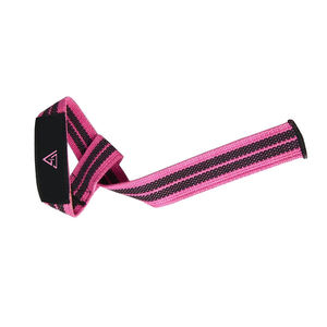 Sangles de musculation en coton avec logo personnalisé, sangles de musculation pour la salle de sport, sangles de musculation respirantes - Product Image 5