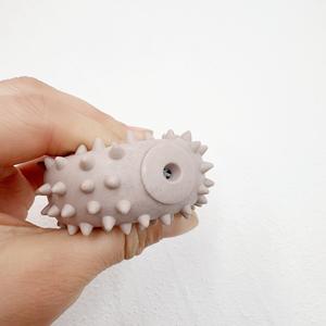 Colori personalizzati simpatici Pet durevole cucciolo di cane giocattolo da masticare con TPR neutro piccolo capezzolo giocattoli Pet Toy Set giocattolo - Product Image 2