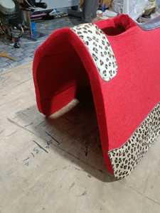 Gran oferta, fabricante indio directo, almohadilla de sillín de fieltro de lana ecuestre occidental, cuero ligero Hairon personalizado OEM/ODM - Product Image 5