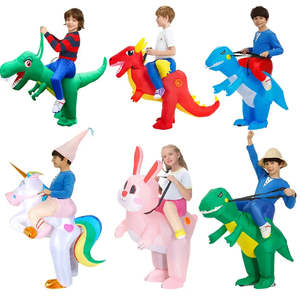 Customizable XL Inflatable Dinosaur Costume for Children EVA <b>Mascot</b> with Cartoon Animal Anime Design for Parties Promotions - Product Image 1