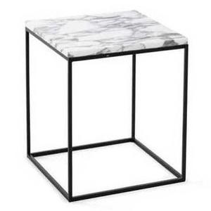 Modern Farmhouse Living Room <b>Coffee</b> <b>Table</b> 19.75 X 19.75 X 20.5 Inches <b>Square</b> Shaped Brown Wood End <b>Table</b> - Product Image 6