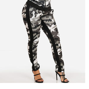 Custom <b>Camo</b> Sweat suit Women <b>Camo</b> Tracksuit Females Sweat Suit Two Piece Set - Product Image 5