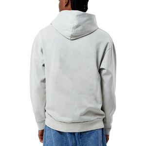 Factory 500 Gsm Oversized Polyester Cotton Hoodies Plain Rhinestone Men Full Face <b>Zip</b> <b>up</b> <b>Hoodie</b> With Silk Hood - Product Image 3