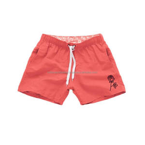 Traje de baño Playa Secado rápido Trunks Shots Casual Shorts Liso Teñido Poliéster/Algodón Patrones personalizables - Product Image 4