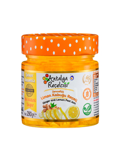 No Added Sugar Ginger & Lemon Peel <b>Jam</b> 65% Fruit 290g - Product Image 1