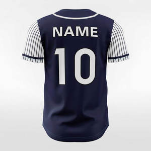 2024 Top vente séchage rapide blanc vêtements de Softball hommes femmes Softball maillot sublimé grande taille Baseball maillot OEM entretenu - Product Image 3