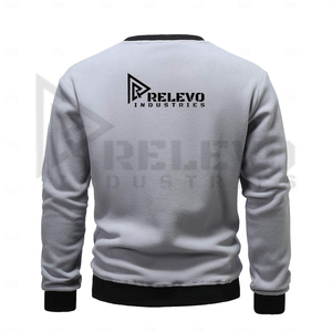 Nouveau sweat à capuche zippé pour homme avec logo personnalisé brodé, impression numérique, polyester/coton, automne, 2 pièces, haute qualité, prix bas - Product Image 2