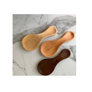 Juego de utensilios de cocina de madera, herramienta, cucharas de 9 piezas, espátula con soporte con uso hecho a mano, producto a la venta - Product Image 1