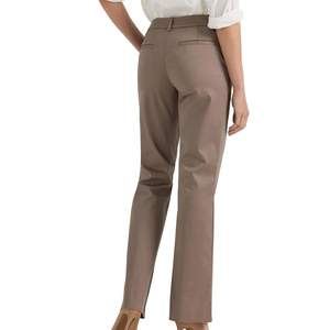 2024 Elegante ropa de calle Pantalones de mujer con bolsillos pierna recta de talla grande Pantalones de mujer ligeros hechos en fábrica - Product Image 3