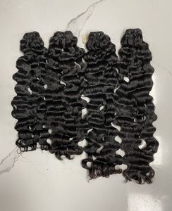 Lâche bouclés Double dessiné pas de produits chimiques Extensions de cheveux humains vietnamiens tissage cheveux cuticules alignés meilleur prix pour les femmes noires - Product Image 6