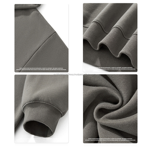 Nouveaux sweats à capuche boxy personnalisés, ajoutez votre propre design, créez votre design personnalisé pour les sweats à capuche unisexes en coton pour hommes - Product Image 4