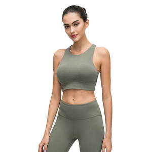 High Quality Reasonable Prices Lightweight Solid Short Sleeve Women Yoga Set with Low MOQ High <b>Waist</b> Breathable <b>Leggings</b> Bra Set - Product Image 2