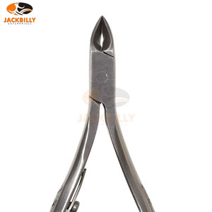 High Precision Half Jaw <b>Cuticle</b> Trimmer Easy Grip Handle Nail Care <b>Tool</b> with Stainless Steel Blade - Product Image 4