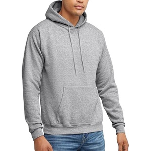 เสื้อฮู้ดโอเวอร์ไซส์ผ้าฟลีซเนื้อหนาปานกลาง สไตล์สตรีทแวร์ลำลอง สำหรับออกกำลังกาย ผู้ชาย - Product Image 2