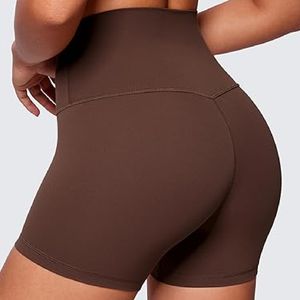 Pantalones cortos de Yoga de cintura alta para mujer Leggings transpirables de alta calidad, pantalones cortos sin costuras - Product Image 3