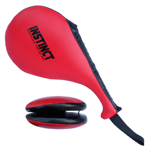 Équipement d'entraînement de coaching personnalisable de haute qualité, équipement de sécurité sportif professionnel en cuir, vente en gros, Adi Star Double Clap Mitt - Product Image 1