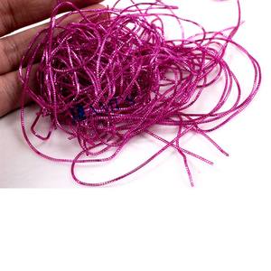 Fil français de gros OEM Dabka pour Aari Zardozi broderie et bijoux travail fil de lingot français rose - Product Image 2