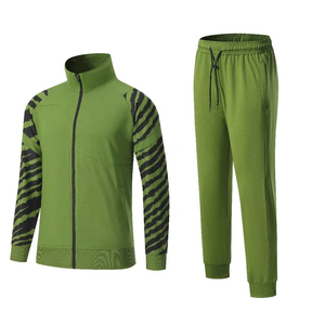 Nuevo Diseño de Ropa Deportiva de Invierno para Hombre, Chándal Cortavientos, Transpirable, Ecológico, Reversible, de Poliéster/Algodón Grueso para Gimnasio - Product Image 5