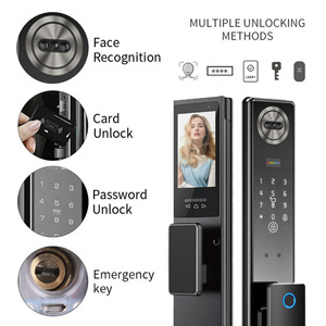 ระบบล็อคประตูอัจฉริยะไร้สายพร้อมกล้อง  รองรับ Wifi  ไม่ต้องใช้กุญแจ  ควบคุมผ่านแอป Tuya - Product Image 2