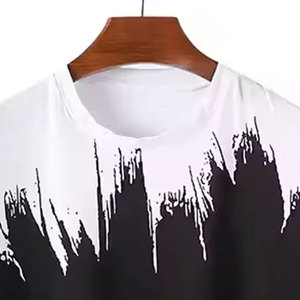 Camiseta de Hombre Más Vendida, Camiseta con Logotipo Personalizado, Cuello Redondo, Camiseta de Manga Corta para Hombre - Product Image 5