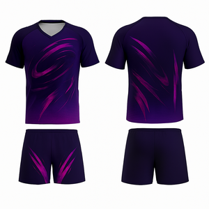 ชุดเครื่องแบบรักบี้วอลเลย์บอลแบบกำหนดเองชุดกีฬาโพลีเอสเตอร์100% แห้งเร็วระบายอากาศได้ดีชุดฝึกทีมพิมพ์โลโก้ได้ตามต้องการ - Product Image 6