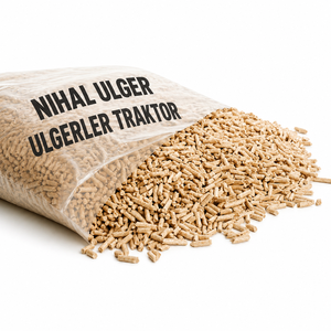 Granulés de bois, granulés de combustible, briquettes beiges, en vrac, en sacs, avec 0,7 % de cendres et 10 % d'humidité, pour le chauffage des poêles et l'utilisation industrielle - Product Image 2