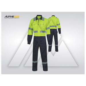 Prendas de seguridad de trabajo personalizadas unisex Overol de nuevo estilo 100% algodón Servicio OEM disponible - Product Image 3